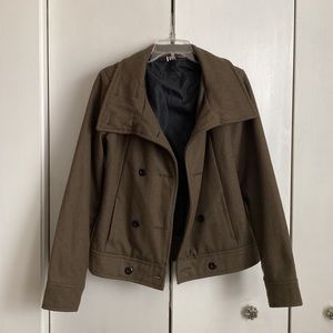 Roxy cropped coat
